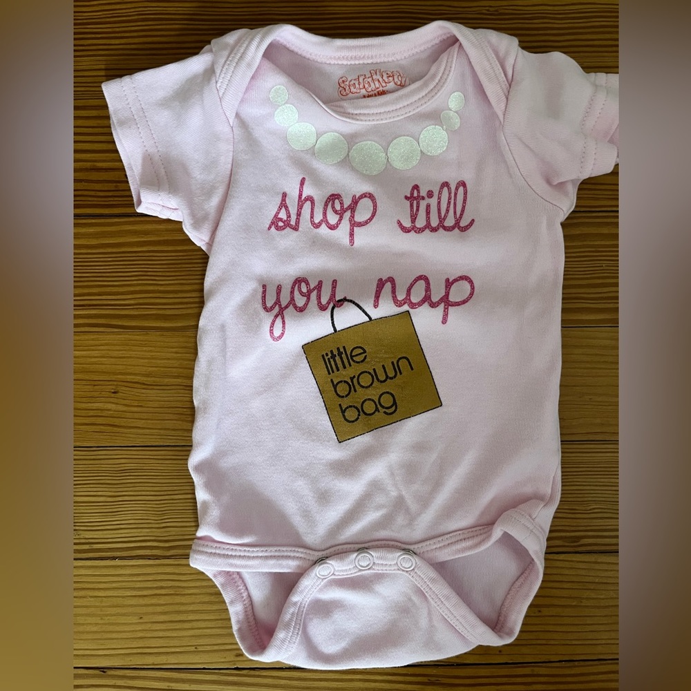 Shop Till You Nap Onesie